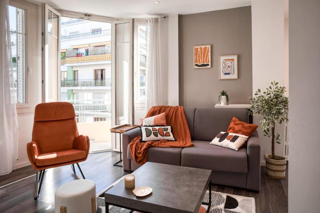 L1 Suite Auguste Valensin 10 Min A Pied Mer Clim&Wifi Nizza Kültér fotó