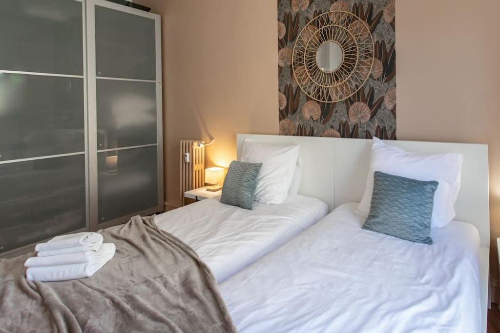 L1 Suite Auguste Valensin 10 Min A Pied Mer Clim&Wifi Nizza Kültér fotó